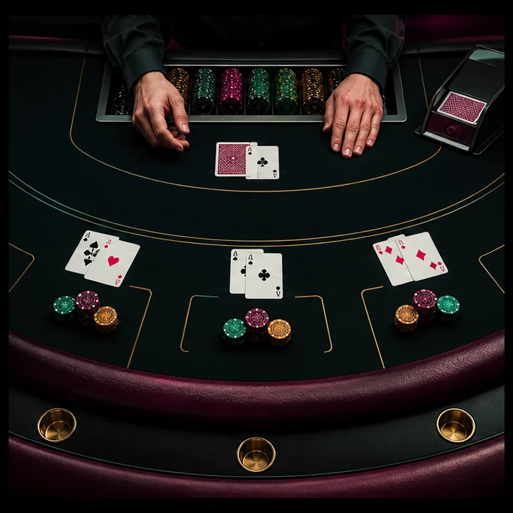 Mesa de blackjack