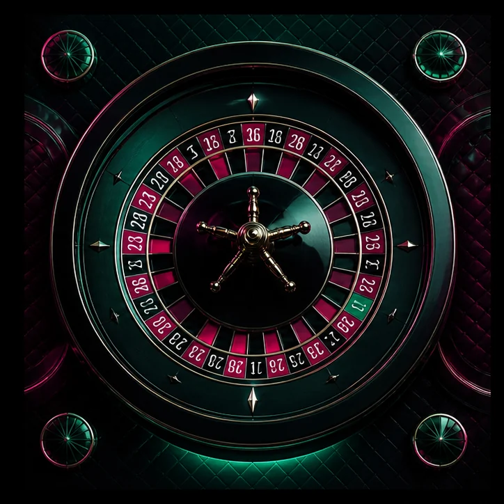 Ruleta en una mesa de casino